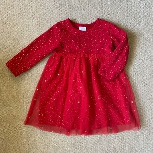 Hanna Andersson Red Tulle Dress